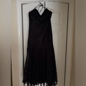 Scott McClintock Black Cocktail Gown